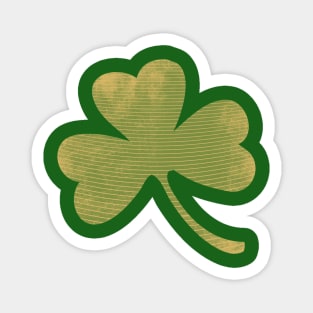 VIntage shamrock for st patricks day Sticker